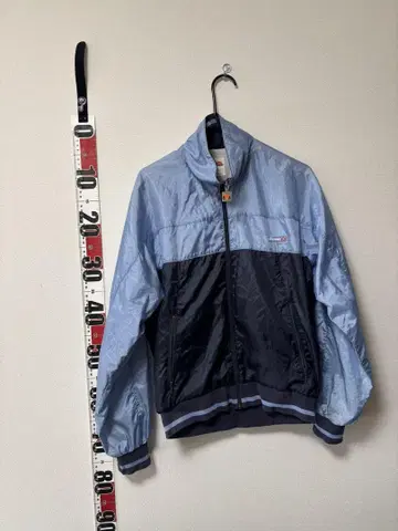 ellesse 나일론 자켓 라이트 블루/네이비