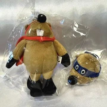 SUPER BEAVER 마스코트 키링 & 반지 세트