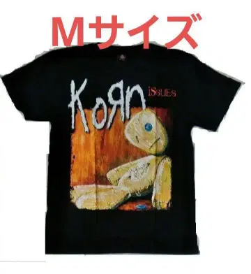 밴드 티셔츠 KORN 콘 M 사이즈 ISSUES