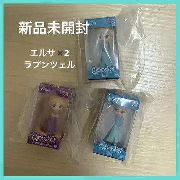 Qposket 디즈니 미니어처 컬렉션 2 라푼젤 엘사