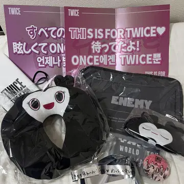 TWICE 업그레이드 혜택 트레이딩 카드 미포함 ENEMY 파우치 포함