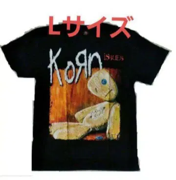 밴딩 티셔츠 KORN 콘 L 사이즈 ISSUES