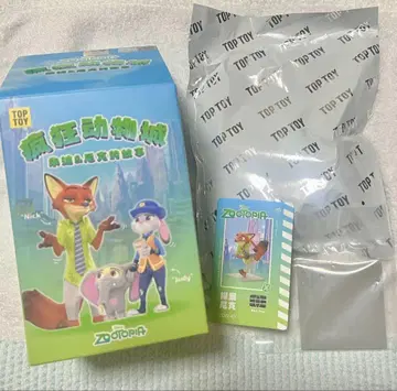 TOP TOY 주토피아 닉 와일드 피규어