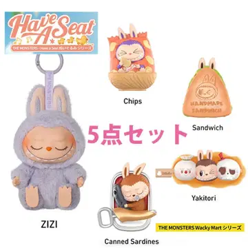 POP MART 라부부 5 세트