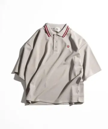 wettempt MOSS STITCH LOOSE POLO SHIRT