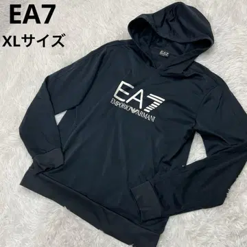 EA7 엠포리오 아르마니 후드 부착 후드티 풀오버 XL 사이즈