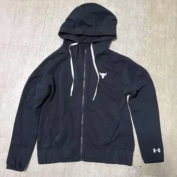 Under Armour 네이비 풀 지퍼 후드티