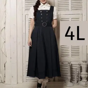 쿠루미 시마무라 마린 아카데미아 점퍼 스커트 네이비 4L