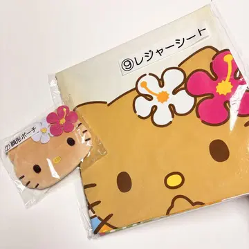 일광화상 키티 복권 당첨 복권 키티 돗자리 파우치 산리오