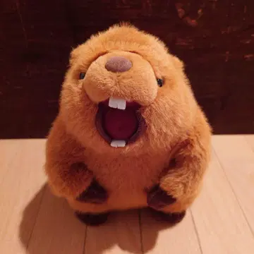 외치는 마모트 음성 봉제 인형 인형뽑기 경품