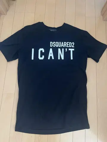 DSQUARED2 ICAN'T 블랙 티셔츠 M