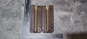 7홀용 지퍼 유닛 브라운 (주름)