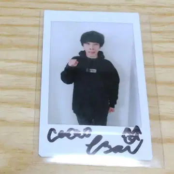 cacao 타카하시 씨 폴라로이드 친필 사인