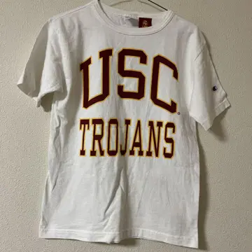 챔피온 USC TROJANS 로고 티셔츠