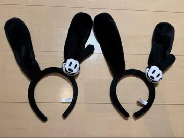 디즈니 머리띠 오즈왈드 더 럭키 토끼 커플 세트