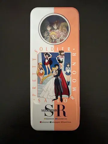 세일러문 R 캔 펜 케이스