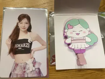니쥬 마유카 랜덤 헤어 클립 & 혜택 카드 NiziUniverse