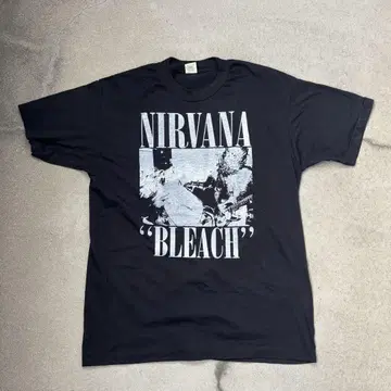 NIRVANA 1st 앨범 "BLEACH" 티셔츠