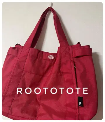 ROOTOTE 루트 토트 빨간색 마더스 백 발수