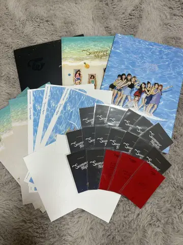 twice Summer Nights 앨범 트레이딩 카드