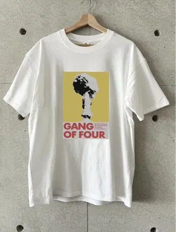 9 미사용품 GANG OF FOUR 펑크 밴드 셔츠