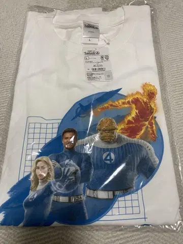 T셔츠 L사이즈 판타스틱4 퍼스트 스텝 MCU