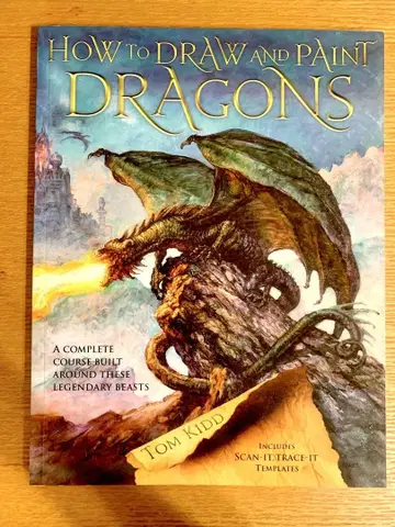 HOW TO DRAW AND PAINT DRAGONS 드래곤 그리는 방법