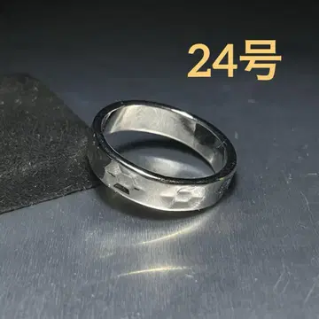 빈티지 패션 반지 실버 24호 조각 디자인
