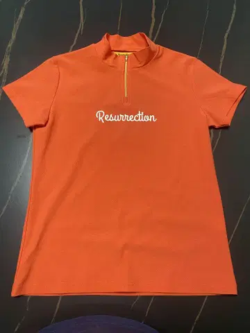 Resurrection 오렌지 M 셔츠