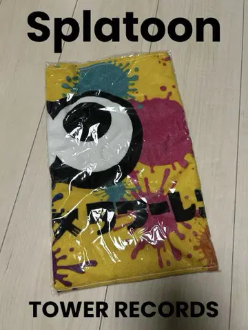TOWER RECORDS 스프라툰 타월 Splatoon