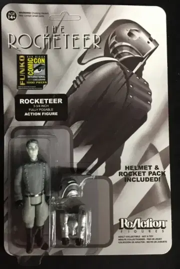 FUNKO ReACTION ROCKETEER 흑백 3.75"