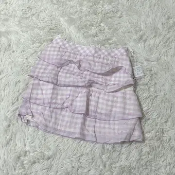 [ c5088 ] 새상품 미니 스커트 플레어 프릴 귀여움