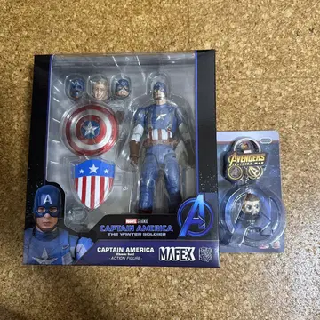 MAFEX 캡틴 아메리카 핫토이즈 코스베이비 키 캡틴 아메리카