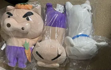 "당일 발송" 크레용 신짱 봉제 인형 부리부리자몬토 시로 3종 묶음 판매