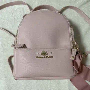 Maison de FLEUR 핑크 백팩 마이멜로디