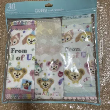 Duffy and Friends 타월 3매 세트 40주년 한정판