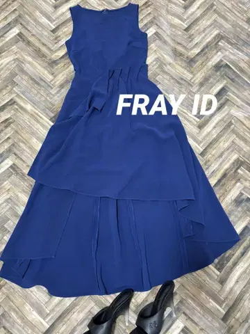 FRAYID 원피스 비대칭 슬리브리스 포멀 결혼식