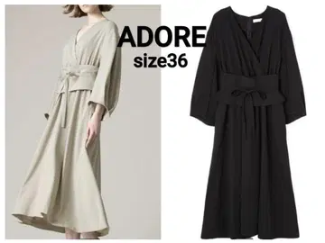 ADORE 어도어 매트 조젯 원피스