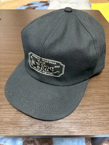 THE H.W. DOG&CO. 블랙 캡 38