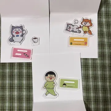 마메키치 마메코 니트의 일상 아크릴 스탠드 시크릿 심바 멜로