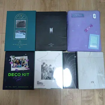 BTS 윈터패키지 시그리 서머패키지 묶음 판매