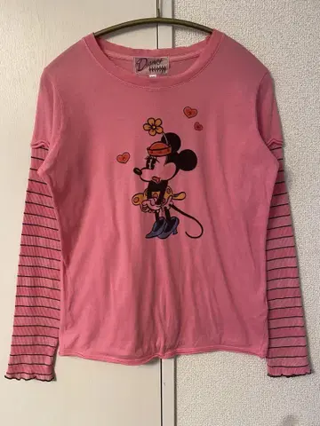 디즈니 VINTAGE 롱 슬리브 티셔츠