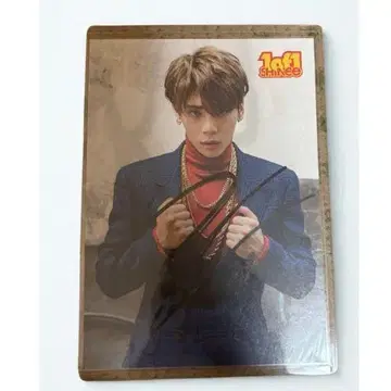 [레어] SHINee [1 of 1] 종현 친필 사인 엽서