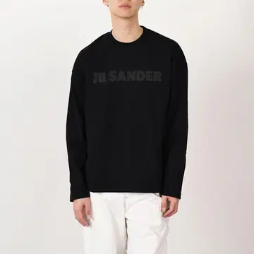 JILSANDER 로고 긴팔 티셔츠 사이즈 S