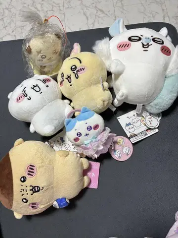 봉제 인형 6체 세트 치이카와