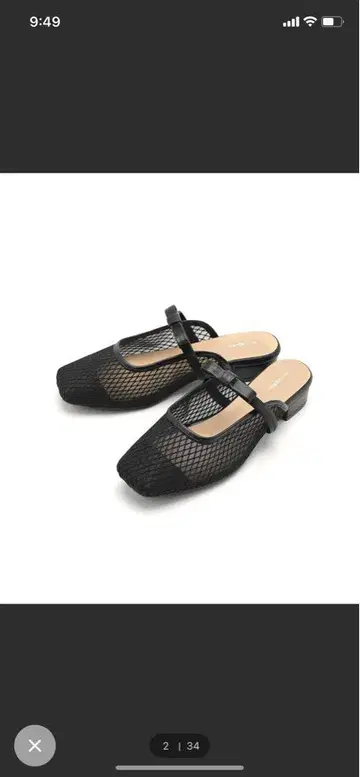 뮬 샌들 la farfa SHOES 4E 폭넓음 25.5cm