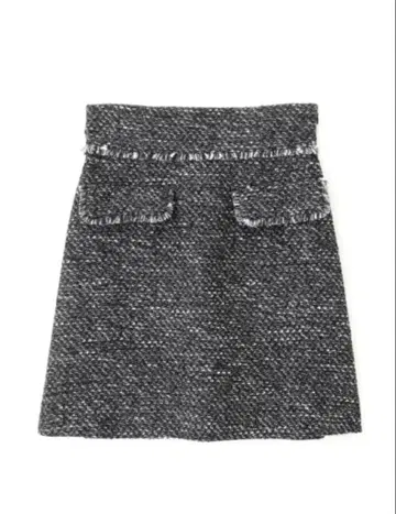 질스튜어트 JILLSTUART 하이웨스트 트위드 미니 스커트