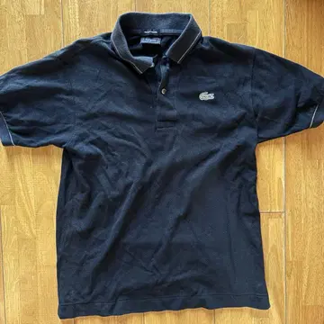 라코스테 LACOSTE 샴페인 콜라보 피케 셔츠 모에 샹동 금 악어
