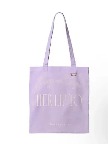 herlipto ice cream 토트백 라벤더 아이스