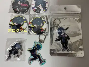 Crazy Raccoon VanilLa 캔뱃지 cr 페스티벌